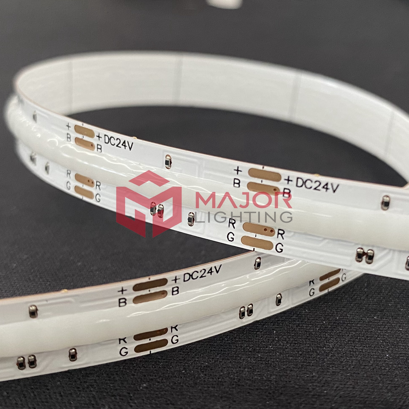 COB RGB LED Strip 840chips DC24V 15W