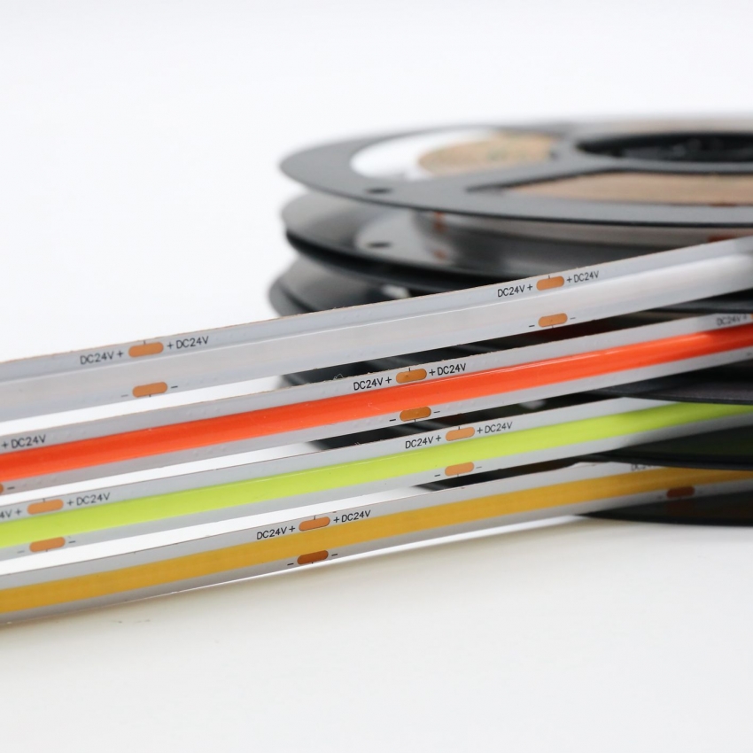 COB LED Strip 512chips DC24V 14W 1400lm/m 10mm 