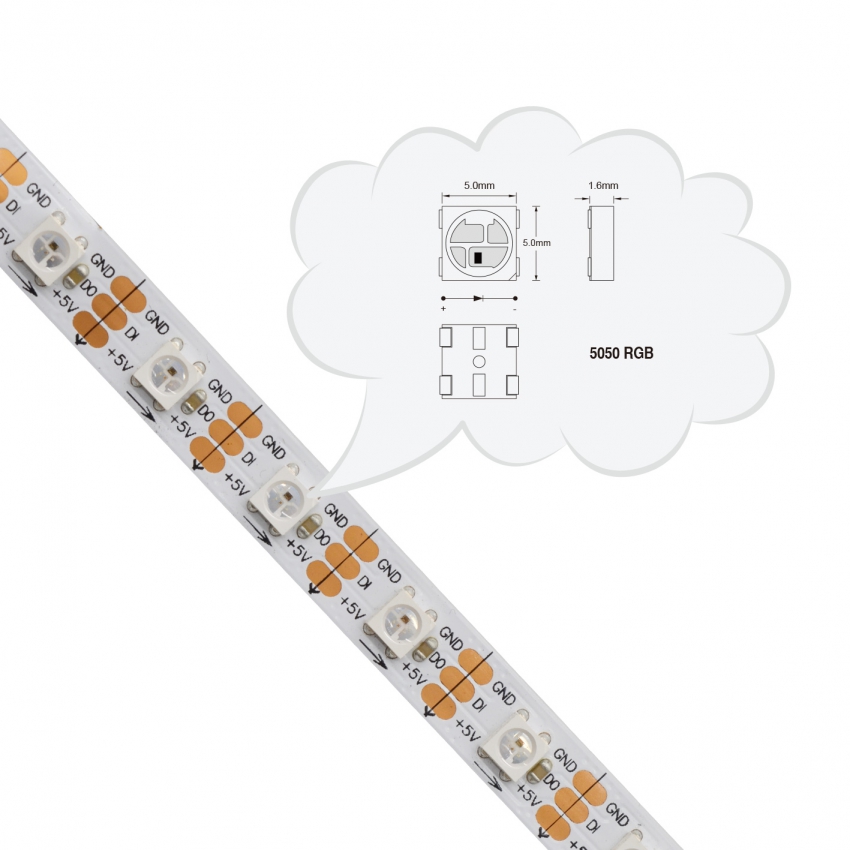5050 Pixel RGB 60LEDs-5