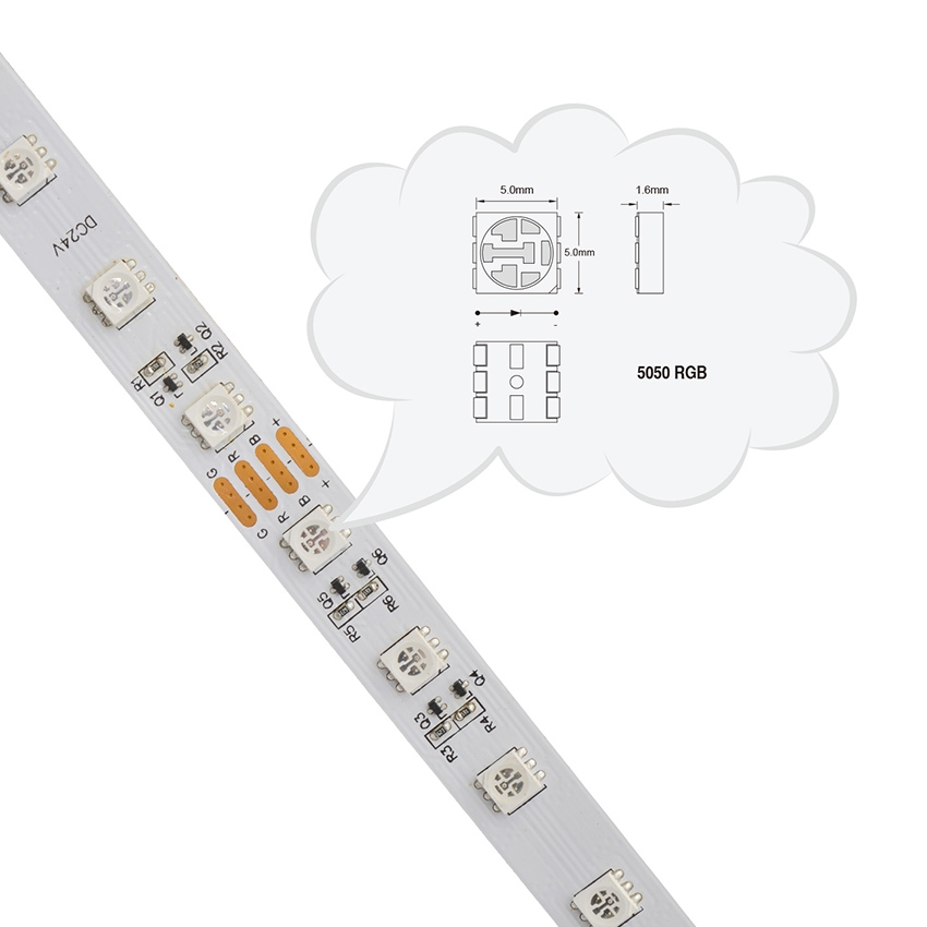 15M Constant Current RGB LED Strip-5