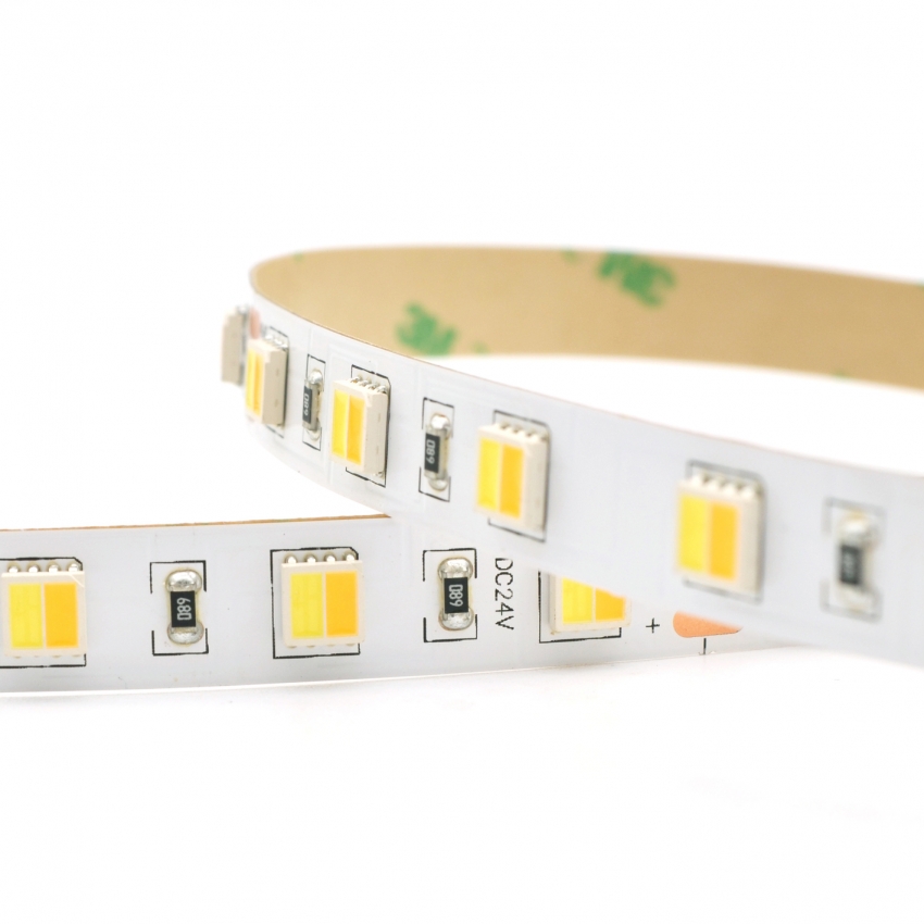 5050 2in1 Tunable White LED Strip 60Leds/m-2