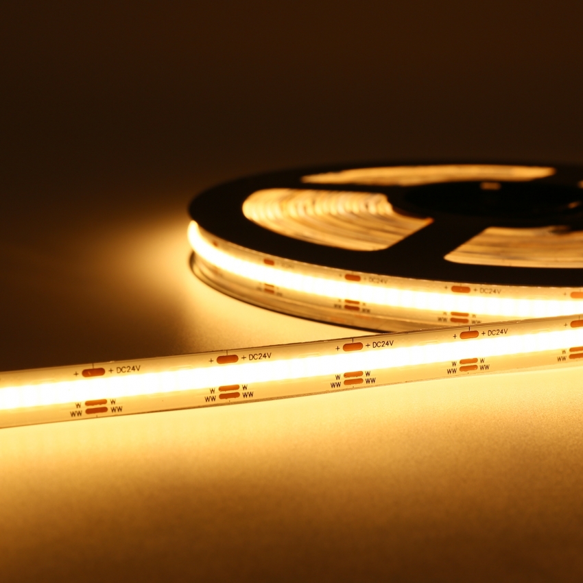 Tunable White COB LED Strip 608chips DC24V 22W-5