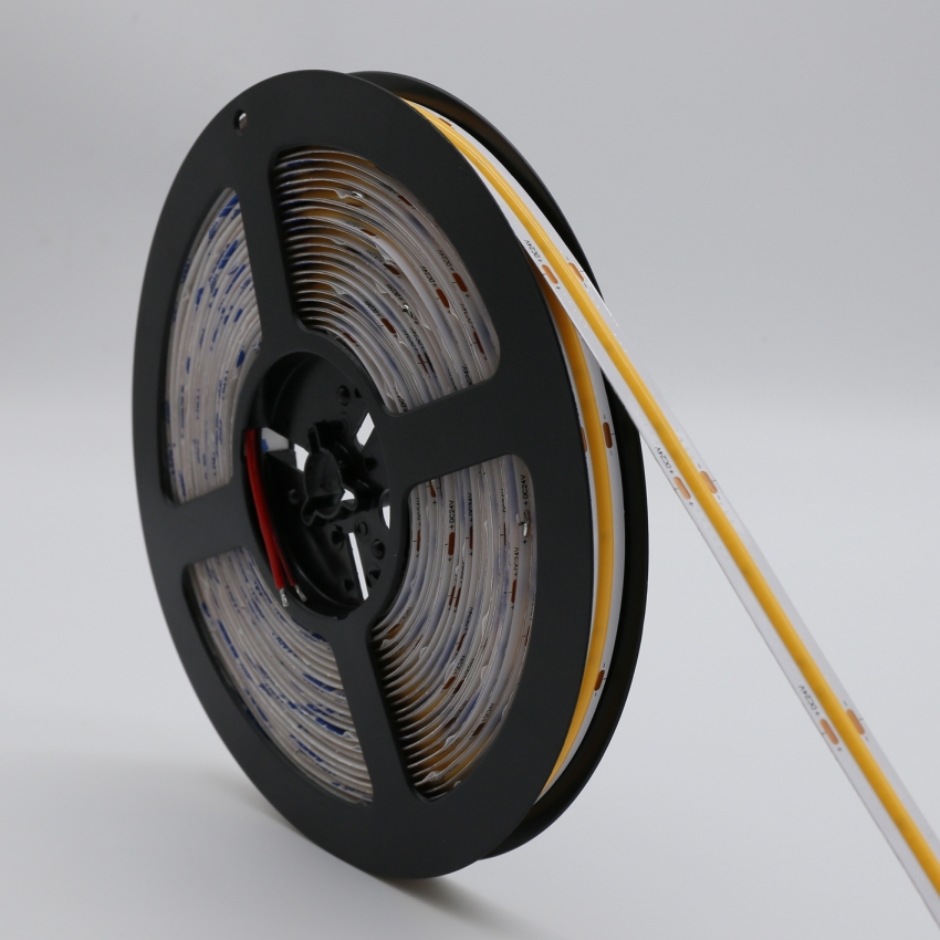 480chips COB LED Strip DC12V/24V 9W 8MM CRI90 900lm-3