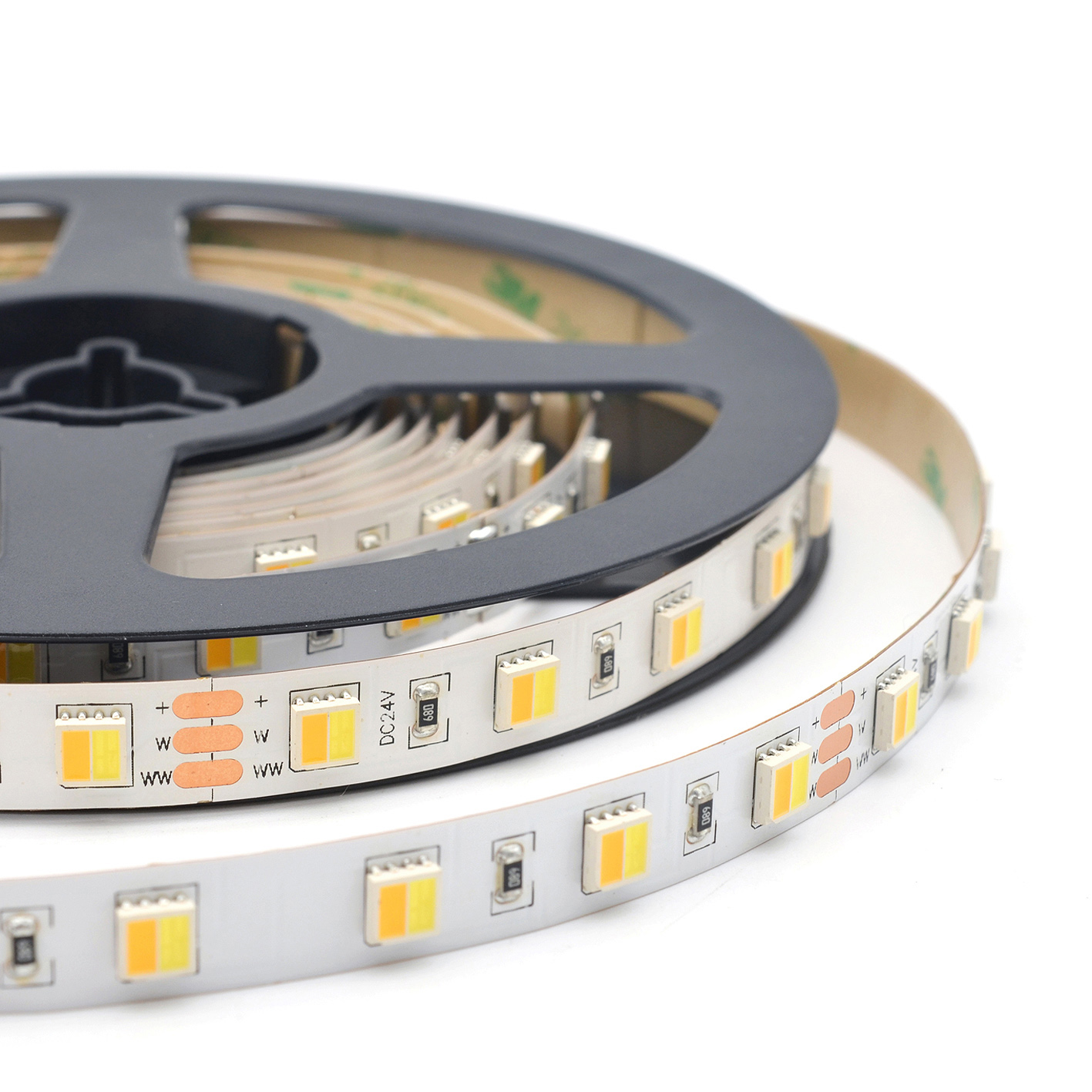 5050 2in1 Tunable White LED Strip 60Leds/m