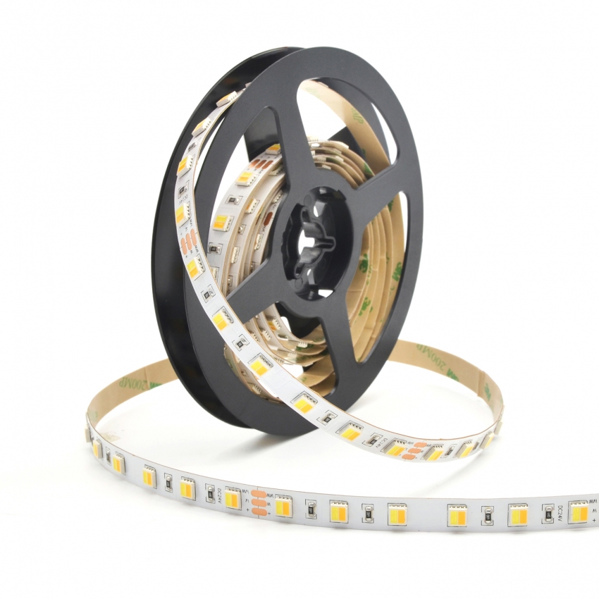 5050 2in1 Tunable White LED Strip 60Leds/m-4