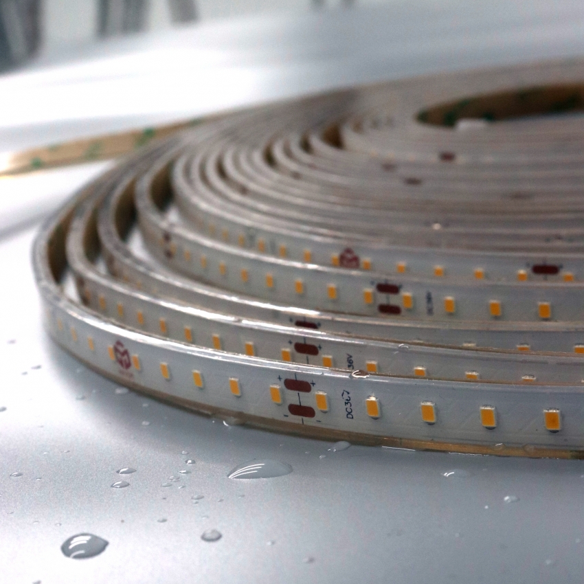 IP68 Waterproof Silicone Extrusion LED Strip with ultra length -5